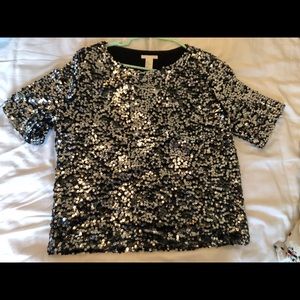 Medium H&M sequins top!